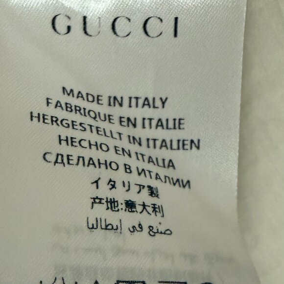 Gucci men's dress shirt, size 17, Ivory - Picture 11 of 12